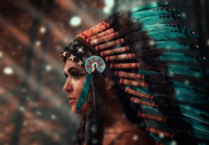 Indianerin