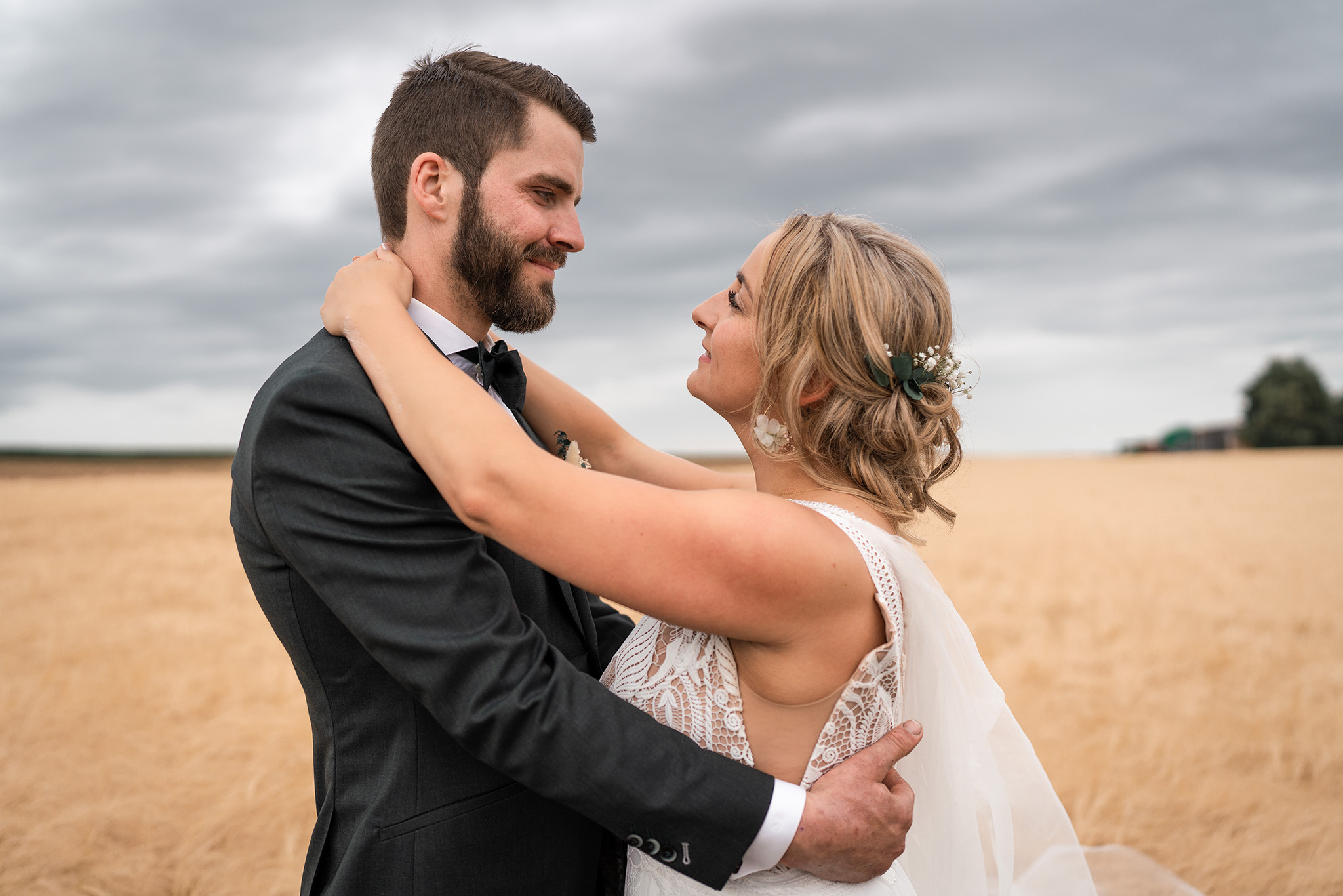 Hochzeitsmoment Brautpaar